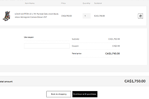 Review Cart