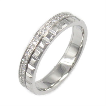 Boucheron Quatre Radiant Kudbari Diamond Ring 18KWG Used women US size 5 #49