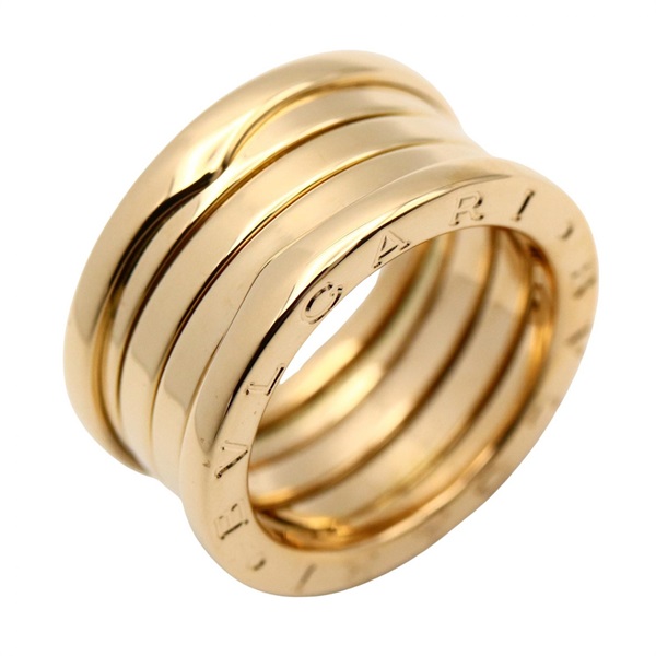 BVLGARI B-zero1 4-Band Ring 18KYG Yellow Gold Used Women US size #5 #50