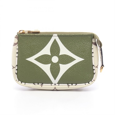 LOUIS VUITTON Mini pouch Accessoires key ring purse M67579 Monogram Giant Khaki