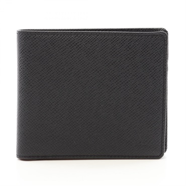 LOUIS VUITTON Porte billet Cartes Credit wallet purse M30462 Taiga Ardoise Used
