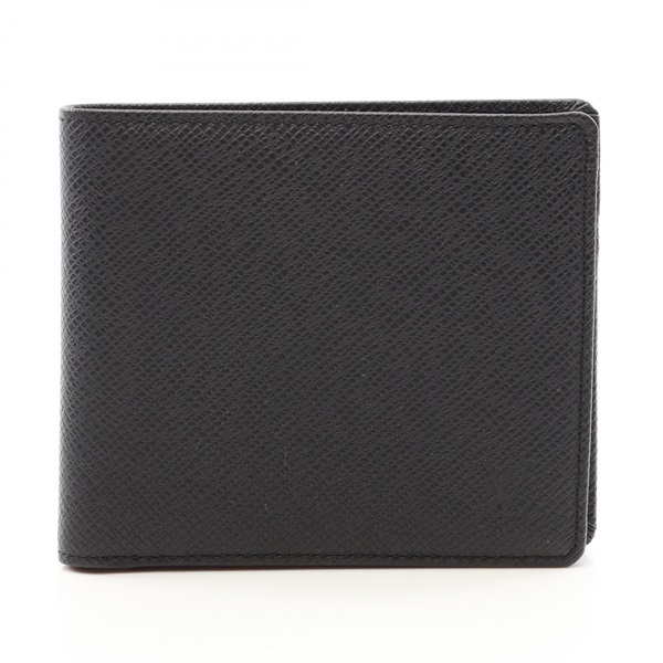 LOUIS VUITTON Porte billet Cartes Credit wallet purse M30462 Taiga Ardoise Used