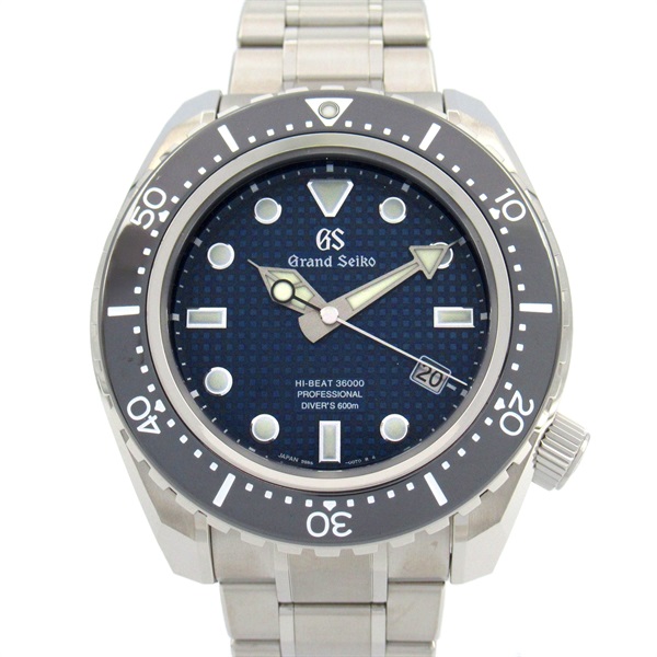 SEIKO Grand mechanical high beat 36000 Watch SBGH257 Automatic titanium mens