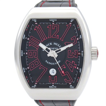 FRANCK MULLER Vanguard Wrist Watch V45SCDTACRG Auto SS rubber Used mens