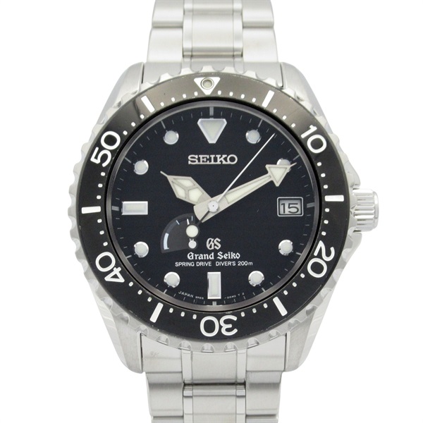 SEIKO Grand Seiko Spring Drive Wrist Watch SBGA029 Automatic SS Used mens