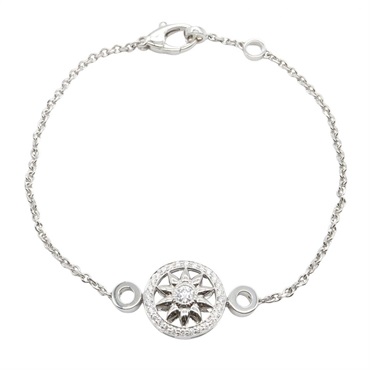 HARRY WINSTON Winston Gate Diamond Bracelet BRDPRD1MWG Pt950 Platinum Used Women