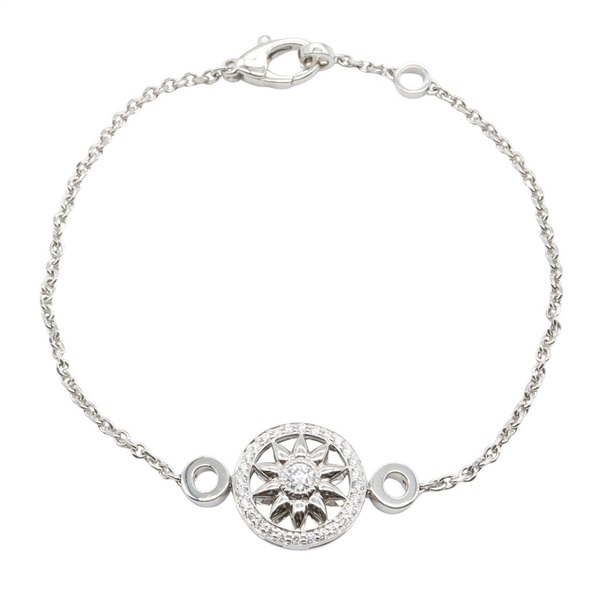 HARRY WINSTON Winston Gate Diamond Bracelet BRDPRD1MWG Pt950 Platinum Used Women
