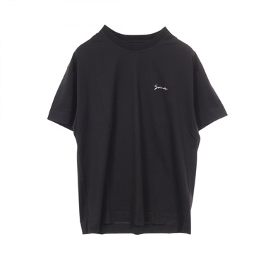GIVENCHY T-shirt BM71MG3YPS001M cotton Black Pink #M NEW mens