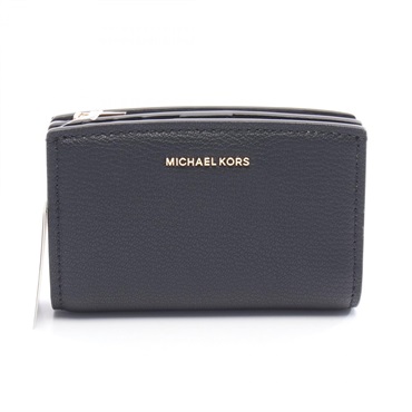 Michael Kors BRYANT Bryant Bi-fold wallet 32S5GYTZ2L1 leather Black NEW Women