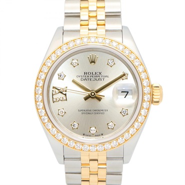 ROLEX Lady Datejust Bezel/IX/9P Star Random 2010- Wrist Watch Automatic 18KYG