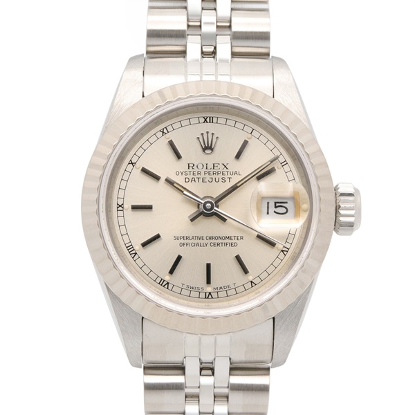 ROLEX Datejust L Wrist Watch 69174 Automatic winding K18WG SS Used Women