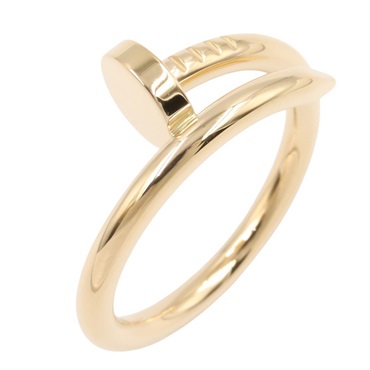 CARTIER Juste un Clou Ring 18KYG Yellow Gold Used women US size 8.75 #59