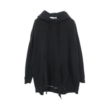 GIVENCHY Hoodie BW7000Q3Z04 cotton Black #S Used mens