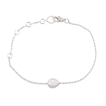 Boucheron Serpent Bohème Extra Small Diamond Bracelet 18KWG Gold Used Women