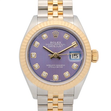 ROLEX Datejust Wrist Watch 279173G Automatic winding K18YG SS diamond Used