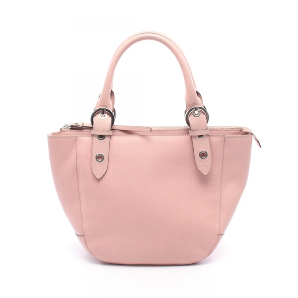 Salvatore Ferragamo Tote Handbag 21 5323 Leather Pink Used Women