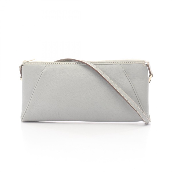 Salvatore Ferragamo Gancini Shoulder Bag 21 2839 leather Blue Used