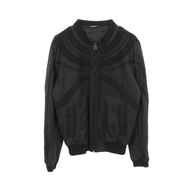 DOLCE GABBANA Loop embroidered track Jacket Blouson #50 G9EO5T/G9Y98-E Used