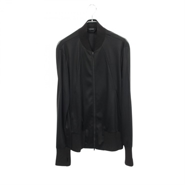 Emporio Armani Zippy Jacket Blouson wool Fabric Black Preowned mens size 48