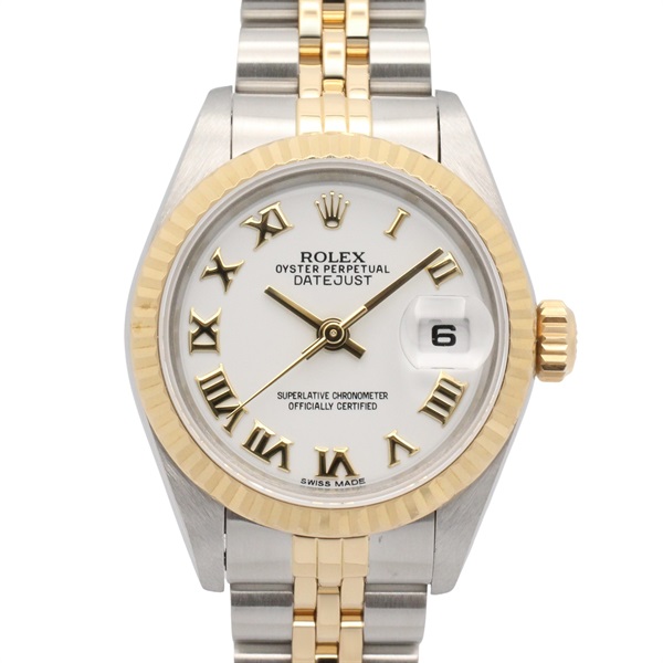 ROLEX Datejust No. 96 Wrist Watch 69173 Automatic winding K18YG SS Used Women