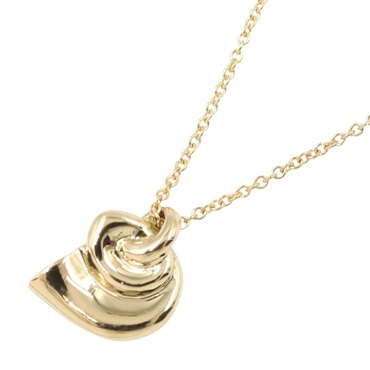 TIFFANY＆CO Horn Necklace Pendant 18KYG Yellow Gold Used Women