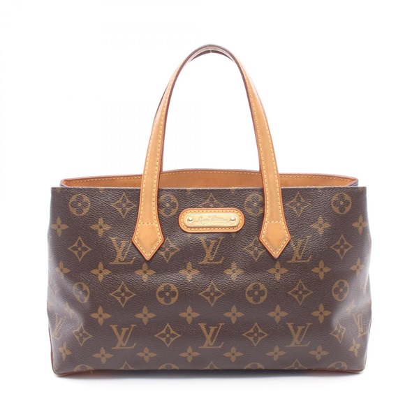 LOUIS VUITTON Wilshire PM Tote Handbag M45643 Monogram canvas leather Used LV