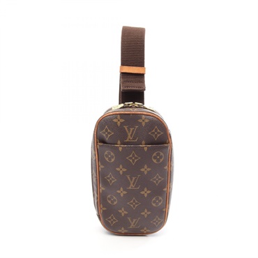 LOUIS VUITTON Pochette Gange Waist Crossbody Bag M51870 Monogram canvas Used LV