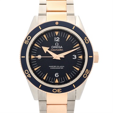 OMEGA Seamaster Wrist Watch Automatic titanium 18KPG Gold SS NEW mens