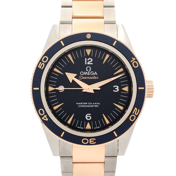 OMEGA Seamaster Wrist Watch Automatic titanium 18KPG Gold SS NEW mens