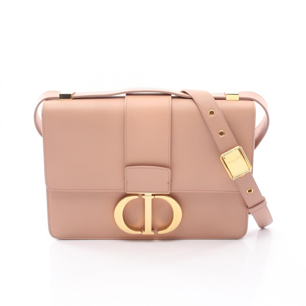 Christian Dior 30 MONTAIGNE Shoulder Crossbody Bag leather Pink GHW Used Women