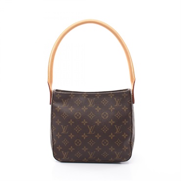 LOUIS VUITTON Looping MM Shoulder Handbag M51146 Monogram canvas leather Used LV