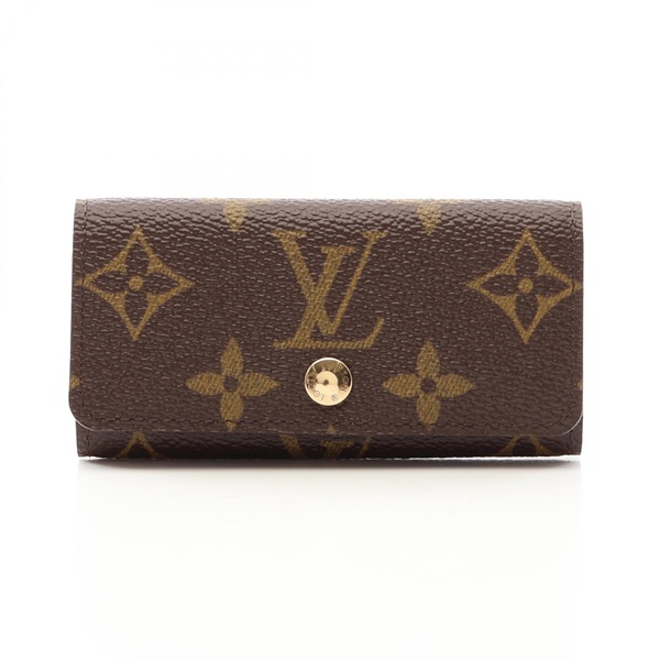 LOUIS VUITTON Multicles 4 key case holder M62631 Monogram Brown Used unisex