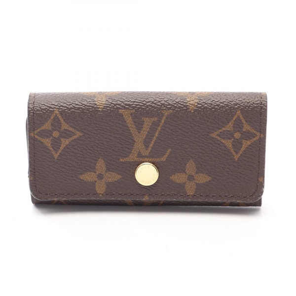 LOUIS VUITTON Multicles 4 key holder case M69517 Monogram Brown Used Women