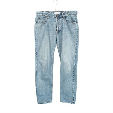 Miu Miu Back logo Denim Pants #27 GWP555 SOOO 16T1 cotton Navy Used Women
