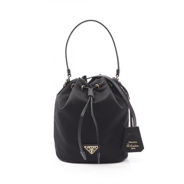 PRADA Re-Edition 1978 Crossbody Handbag 1BE067RV44F0002 Nylon Saffiano leather