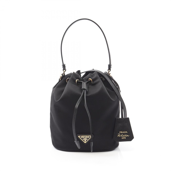 PRADA Re-Edition 1978 Crossbody Handbag 1BE067RV44F0002 Nylon Saffiano leather