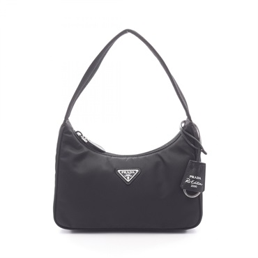 PRADA Mini Re-Edition 2000 Re-Nylon Handbag 1NE515RDH0F0002 Nylon Black NEW