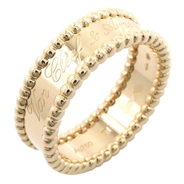 Van Cleef Arpels Perlée signature ring 18KYG Yellow Gold Used women #61