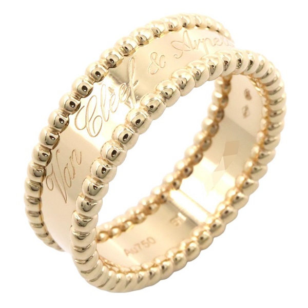 Van Cleef Arpels Perlée signature ring 18KYG Yellow Gold Used women #61