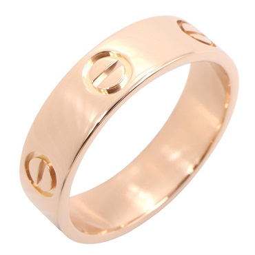 CARTIER Love Ring 18KPG Pink Rose Gold Used Unisex US size 8 #57
