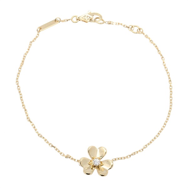 Van Cleef Arpels Frivole Mini Diamond Bracelet VCARPJMM00 18KYG Used Women