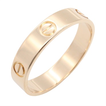 CARTIER Love Ring 18KPG Pink Rose Gold Used unisex US size 12.75 #69