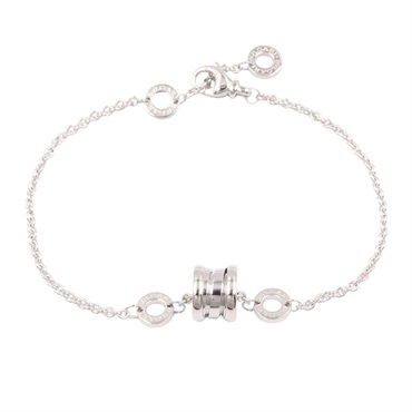 BVLGARI B-zero1 Element Bracelet 18KWG White Gold Used Women