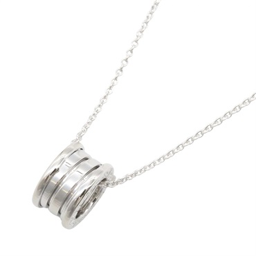 BVLGARI B-zero1 Necklace Pendant 18KWG White Gold Used Women