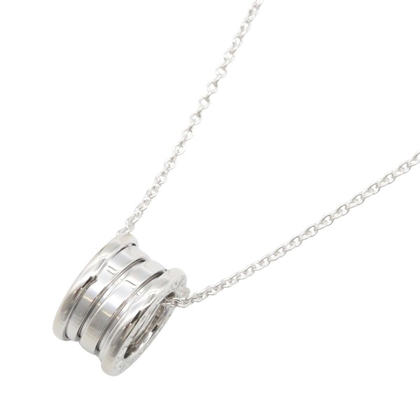 BVLGARI B-zero1 Necklace Pendant 18KWG White Gold Used Women