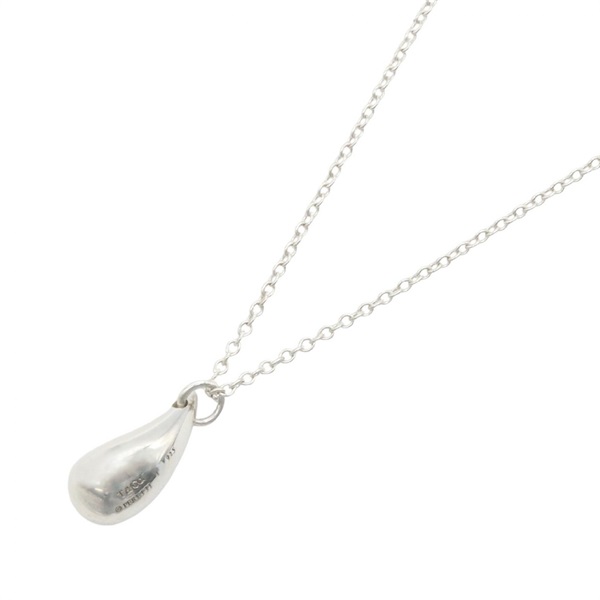 TIFFANY＆CO Teardrop Necklace Pendant Silver925 Silver Used Women
