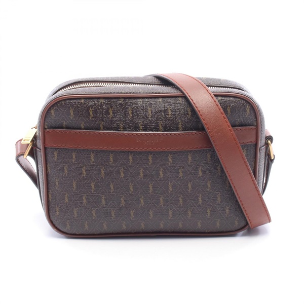 SAINT LAURENT PARIS Monogram Camera Shoulder Bag 669957 canvas leather Used