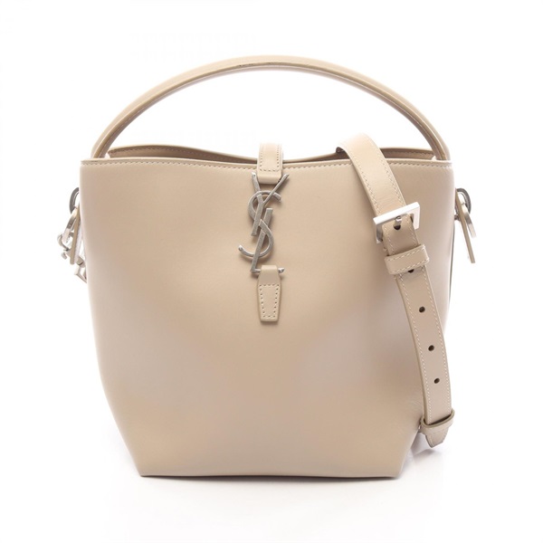 SAINT LAURENT PARIS LE 37 Small Shoulder Crossbody Handbag 749036 leather Used