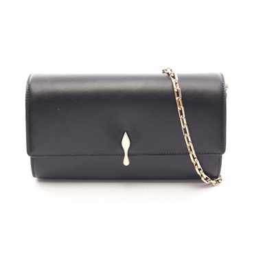 Christian Louboutin Bettina chain Shoulder crossbody Bag 3265200CM6S leather BK