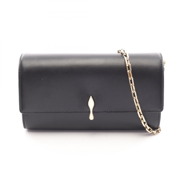 Christian Louboutin Bettina chain Shoulder crossbody Bag 3265200CM6S leather BK